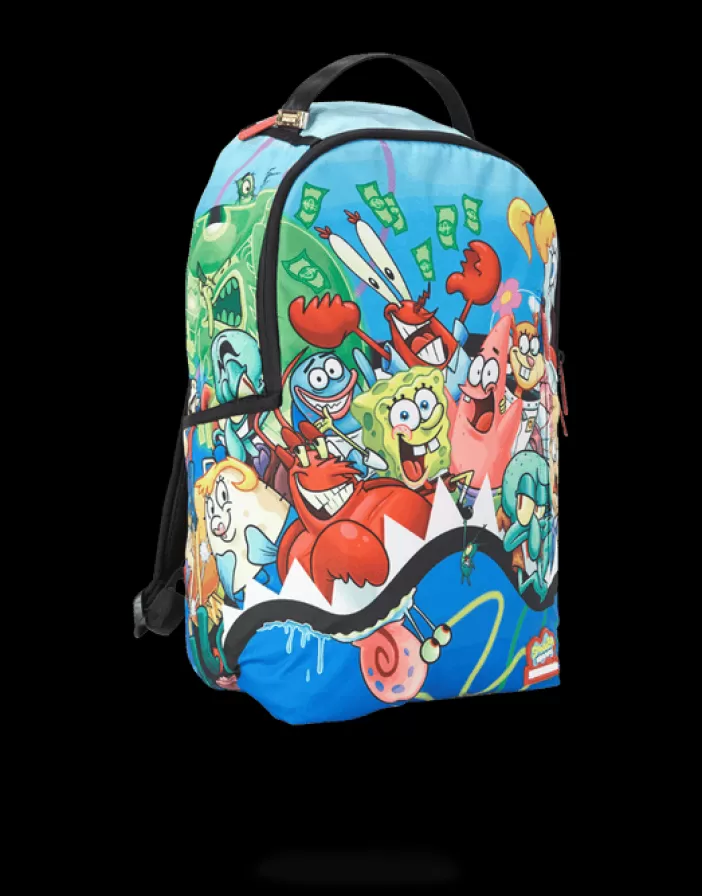 BACKPACKS*Sprayground SPONGEBOB SHARK SQUAD