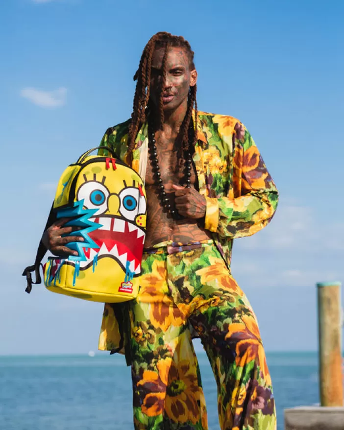 BACKPACKS*Sprayground SPONGEBOB SHARKBITE BACKPACK (DLXV)