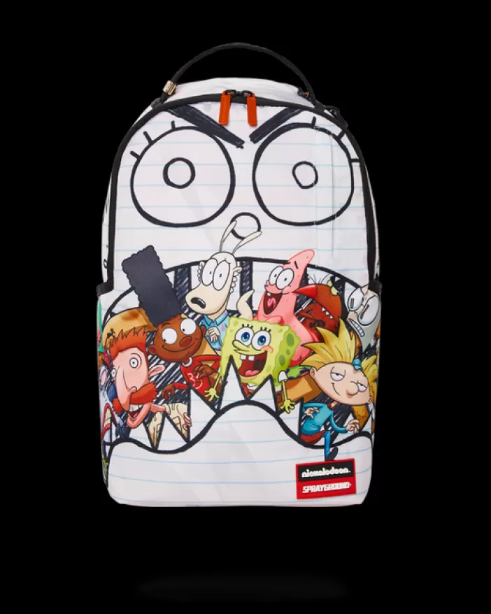 BACKPACKS*Sprayground SPONGEDOODLEBOB EAT UR FRIENDS ;) BACKPACK (DLXR)