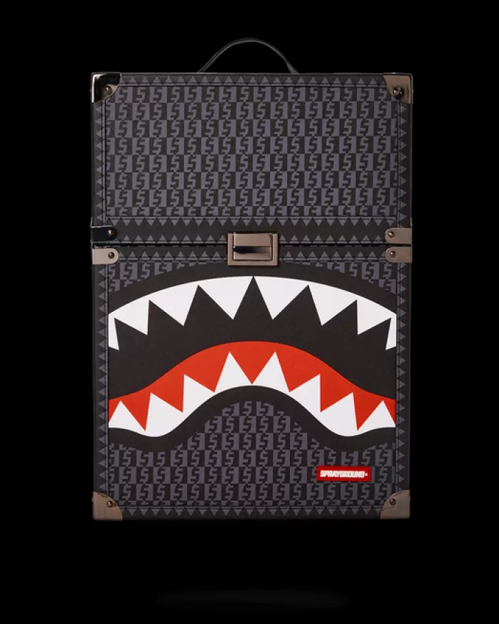BACKPACKS*Sprayground SPRAYGATTI REVV CHATURANGA SHARK 1900 BACKPACK