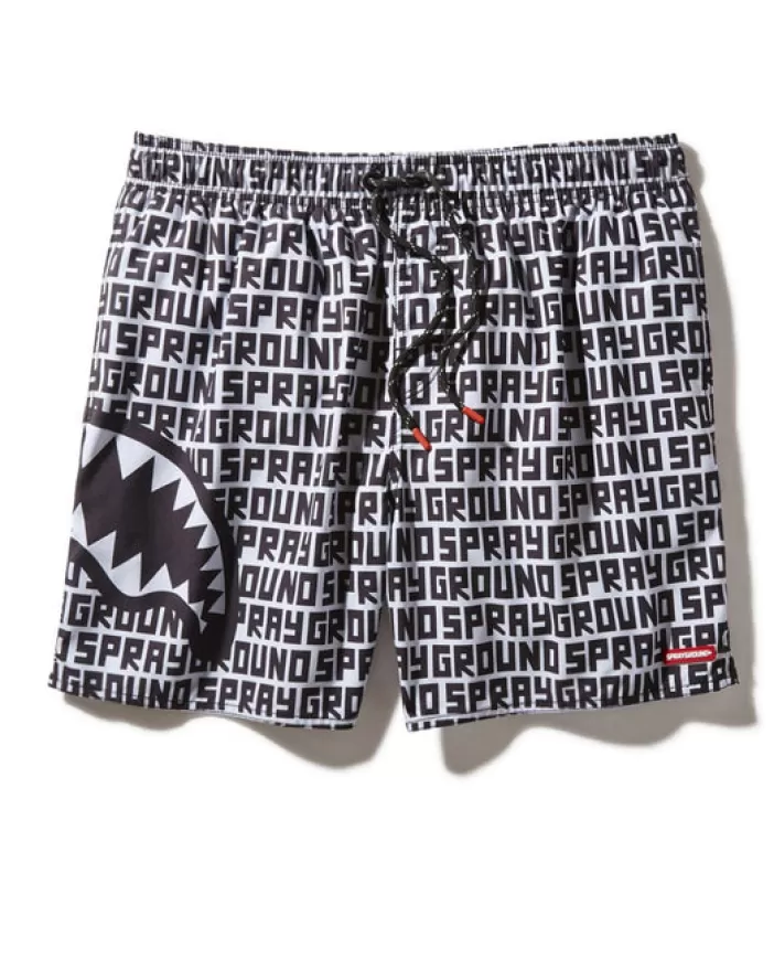 SWIMWEAR*Sprayground INFINITI SHOTO SWIM TRUNKS