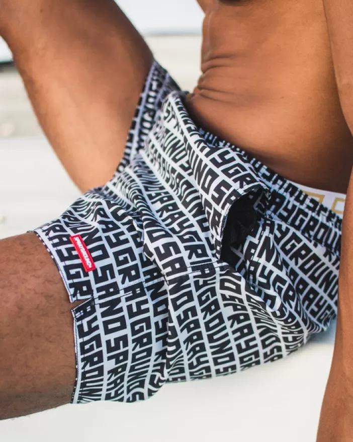 SWIMWEAR*Sprayground INFINITI SHOTO SWIM TRUNKS