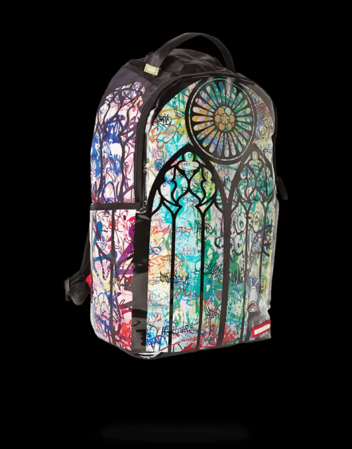 BACKPACKS*Sprayground SPRAYS THE LORD (HOLOGRAPHIC FABRIC)