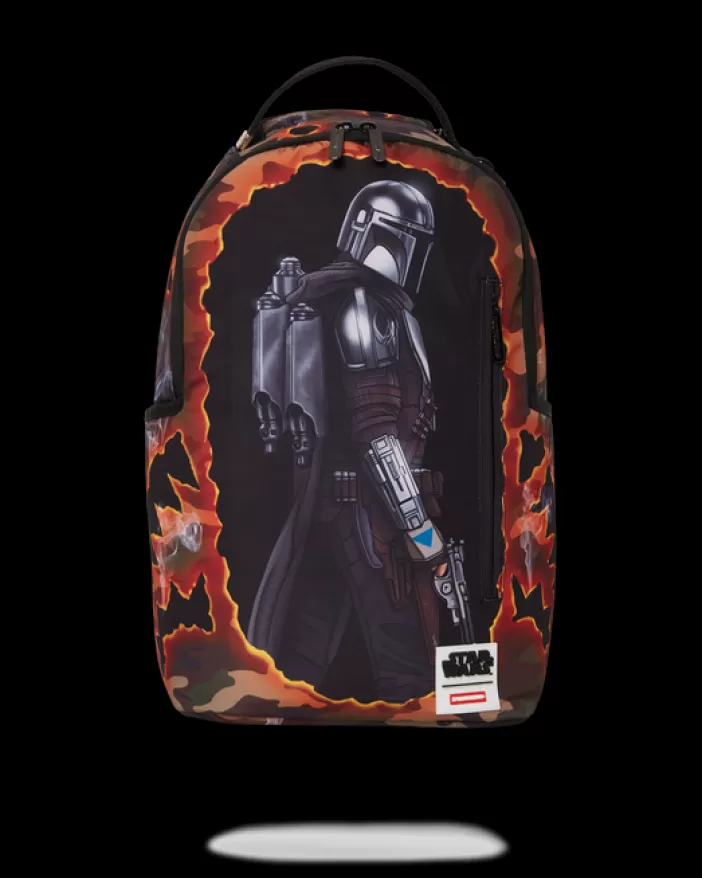 BACKPACKS*Sprayground STAR WARS MANDALORIAN BLOWOUT SHARK BACKPACK