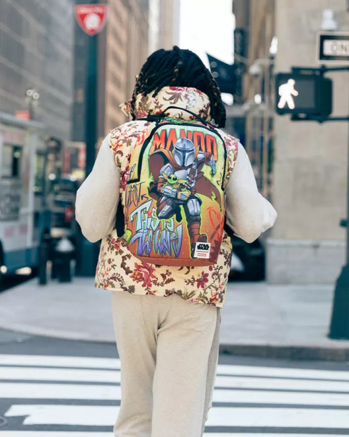 BACKPACKS*Sprayground STAR WARS: MANDO ON THE RUN BACKPACK (DLXR)