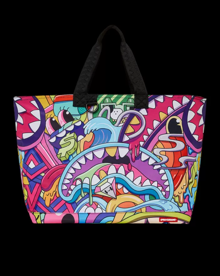 TOTES | BEACH & GYM TOTES*Sprayground STEADY TRIPPIN BEACH TOTE
