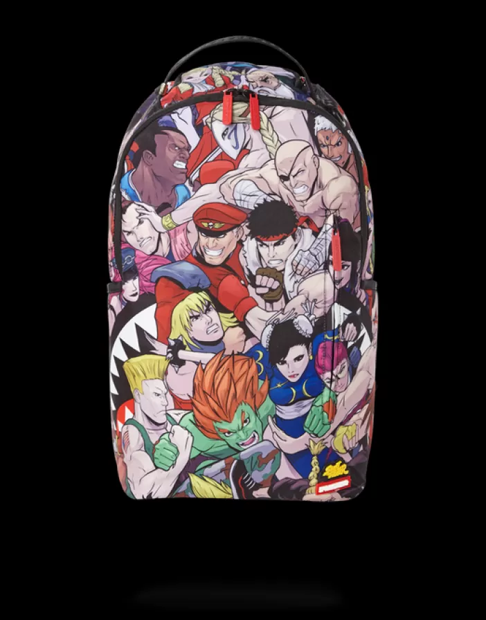 BACKPACKS*Sprayground STREET FIGHTER MASHUP BACKPACK