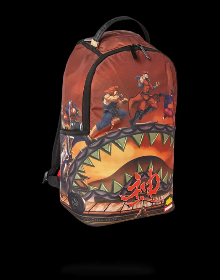 BACKPACKS*Sprayground STREET FIGHTER: VILLAINS ON THE RUN BACKPACK
