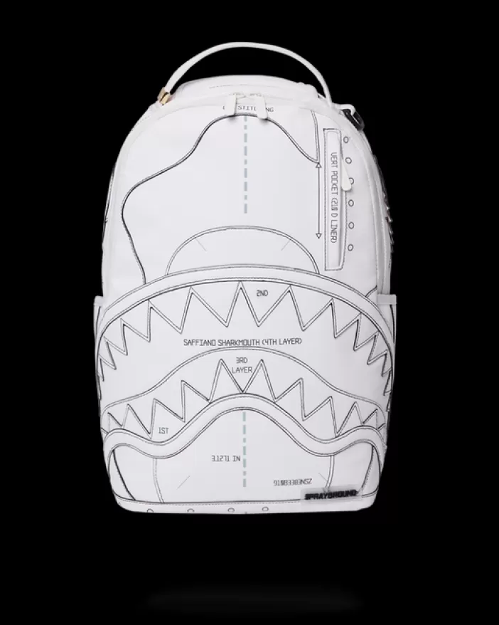 BACKPACKS*Sprayground TECHNICAL CUT u0026 SHARK BACKPACK (DLXV)