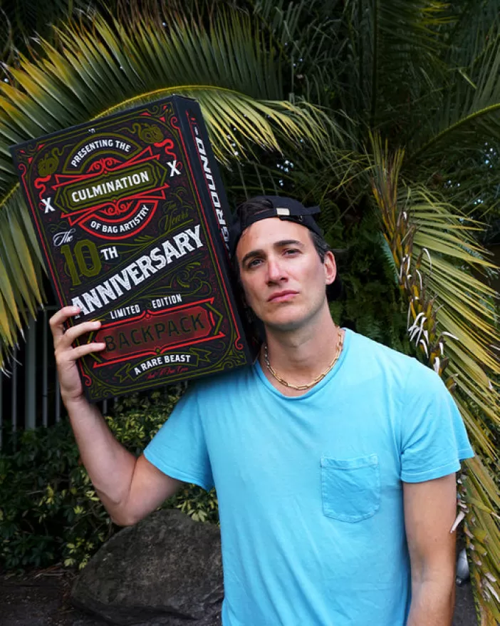 BACKPACKS*Sprayground THE 10 YEAR HUSTLE BACKPACK. MYSTERY BOX. NUMBERED 1 OF 100