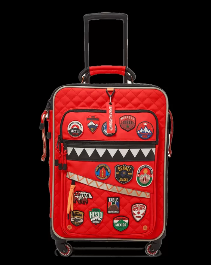 CARRY-ON LUGGAGE*Sprayground THE GLOBAL EXPEDITION JETSETTER CARRY-ON LUGGAGE