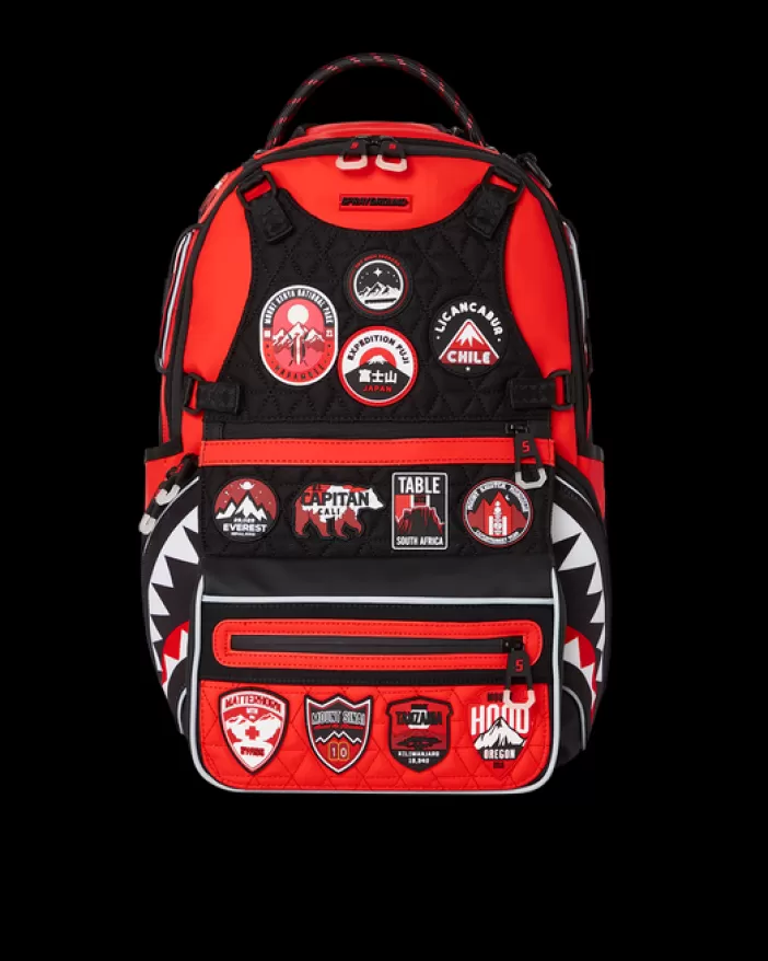 BACKPACKS*Sprayground THE GLOBAL EXPEDITION SHARKGLIDER BACKPACK