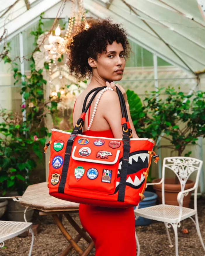 TOTES | HANDBAGS*Sprayground THE GLOBAL EXPEDITION TOTE