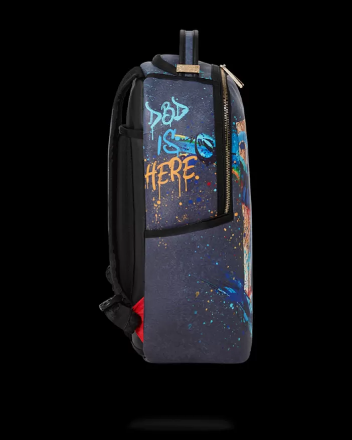 BACKPACKS*Sprayground THE RARE DBD GRIN SHARK PORTRAIT BY RON ENGLISH- SUPER LIMITED EDITION