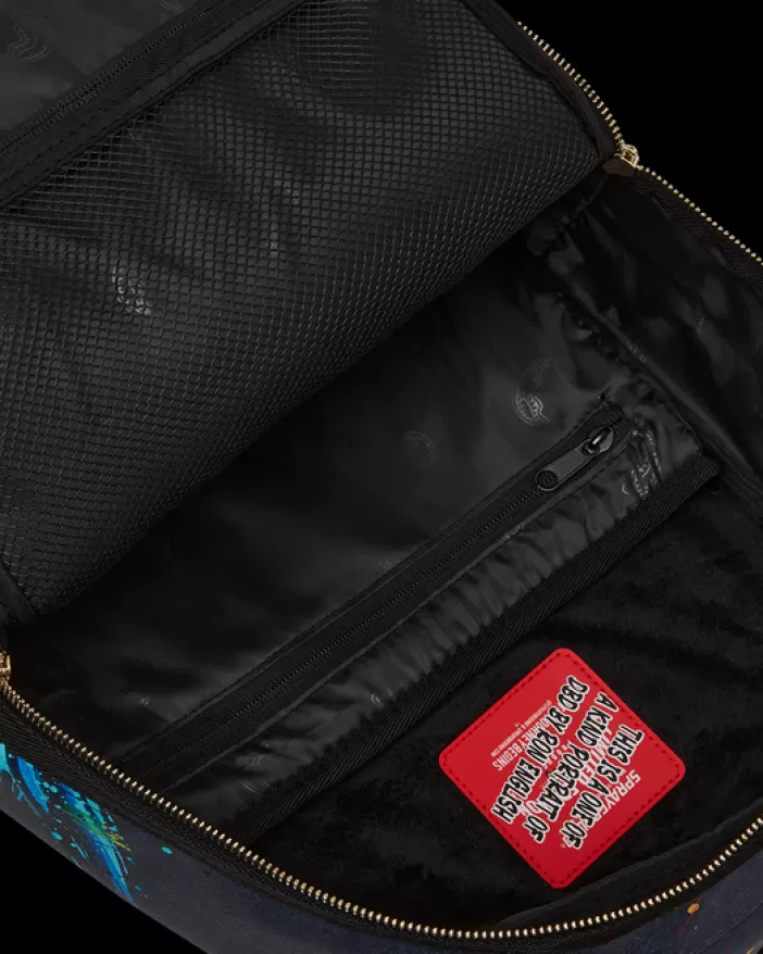 BACKPACKS*Sprayground THE RARE DBD GRIN SHARK PORTRAIT BY RON ENGLISH- SUPER LIMITED EDITION