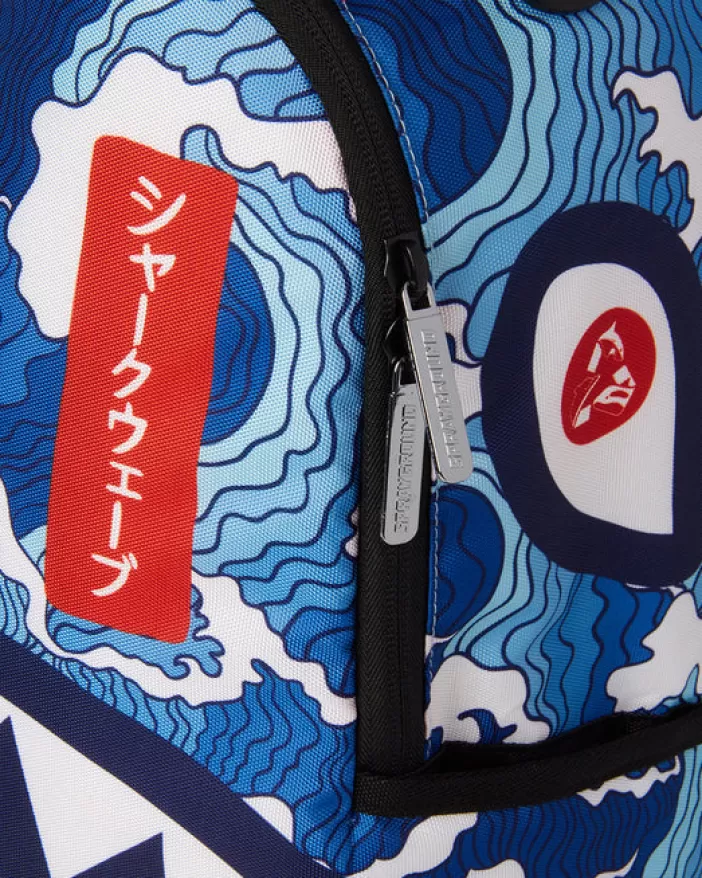 BACKPACKS*Sprayground THE SHARK WAVE (made from 100% recycled plastic bottles from the ocean)