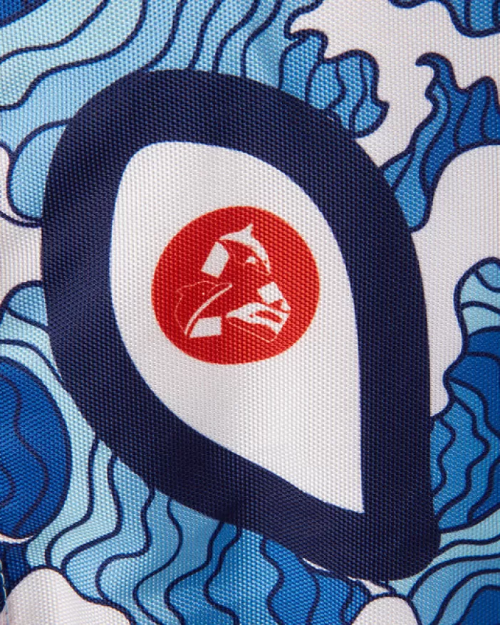 BACKPACKS*Sprayground THE SHARK WAVE (made from 100% recycled plastic bottles from the ocean)