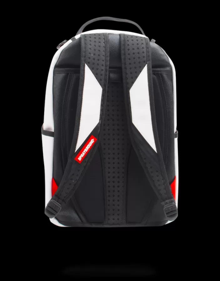 BACKPACKS*Sprayground THE DIY WHITE BACKPACK (VEGAN LEATHER u0026 INNER MONEY LINING) u0026 MARKERS INCLUDED