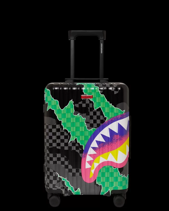 CARRY-ON LUGGAGE*Sprayground THE WILD ONE SHARKNAUTICS HARDSHELL CARRY-ON LUGGAGE