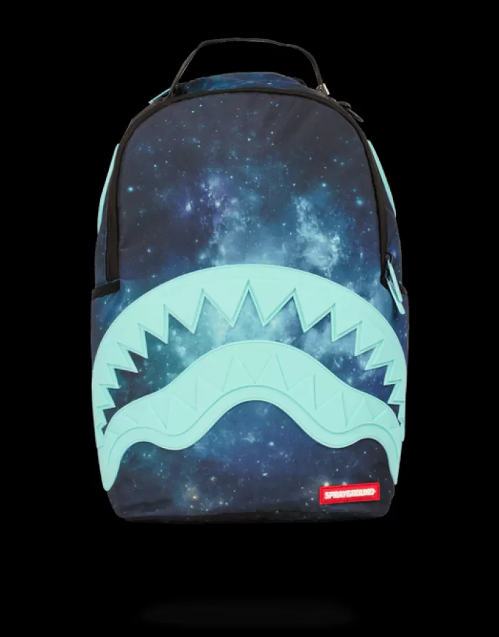 BACKPACKS*Sprayground TIFF GALAXY RUBBER SHARK