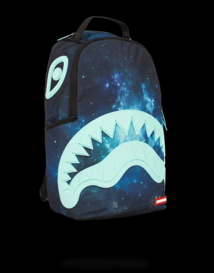 BACKPACKS*Sprayground TIFF GALAXY RUBBER SHARK