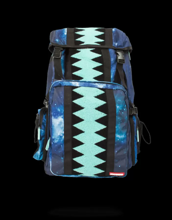 BACKPACKS*Sprayground TIFF GALAXY VERTICAL SHARKMOUTH TOP GEAR
