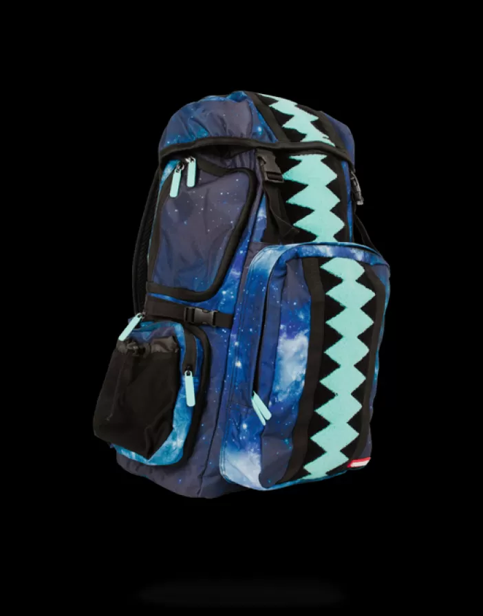 BACKPACKS*Sprayground TIFF GALAXY VERTICAL SHARKMOUTH TOP GEAR