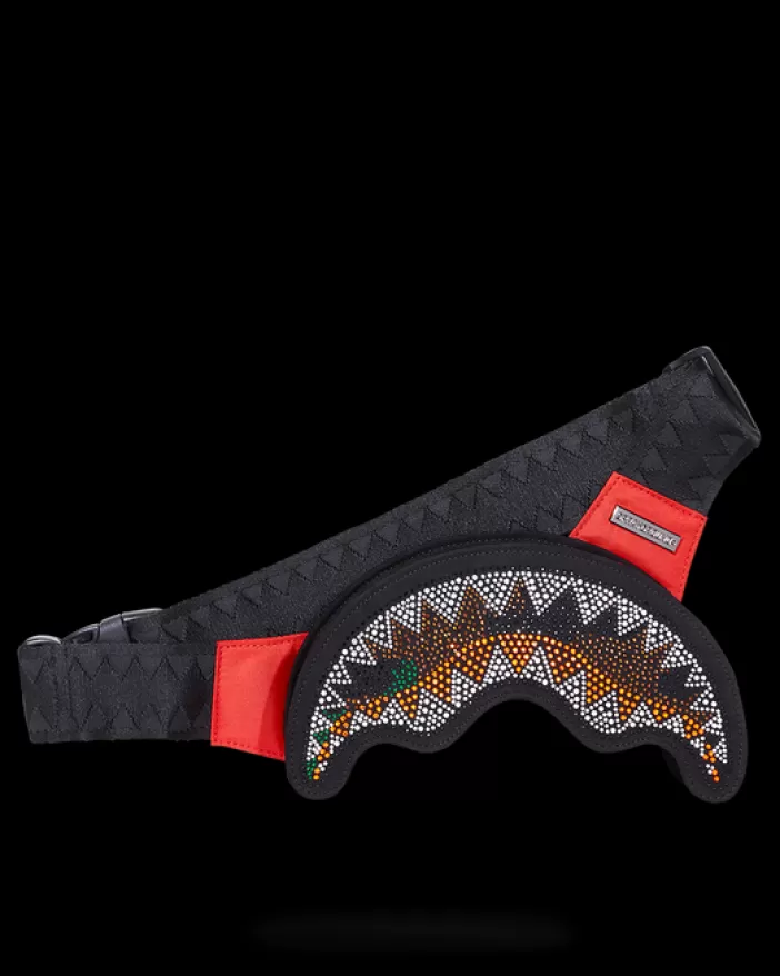 CROSSBODYS*Sprayground TRINITY CAMO SHARKMOUTH CROSSBODY