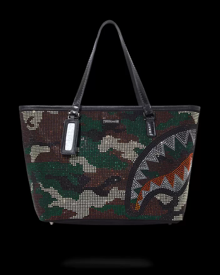 HANDBAGS | TOTES*Sprayground TRINITY CAMO TOTE