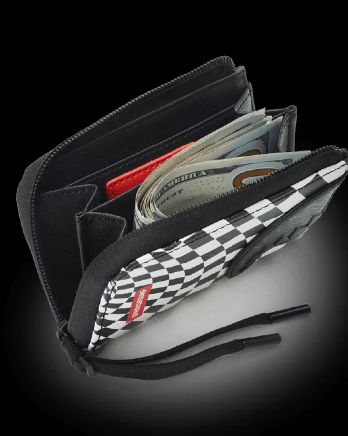 WALLETS*Sprayground TRIPPY CHECK WALLET