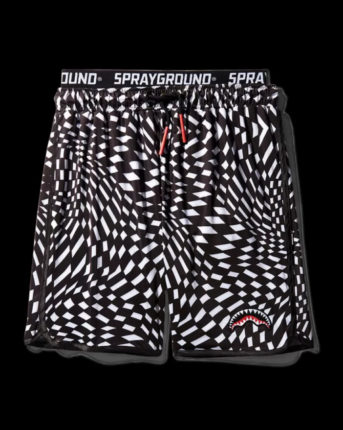 SWIMWEAR*Sprayground TRIPPY CORTO SWIM TRUNKS