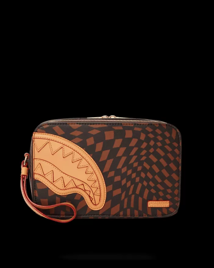 TOILETRIES AKA MONEY BAGS*Sprayground TRIPPY HENNY TOILETRY BAG