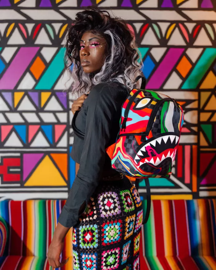 SAVAGES | BACKPACKS*Sprayground TRIPPY TAFFY SAVAGE