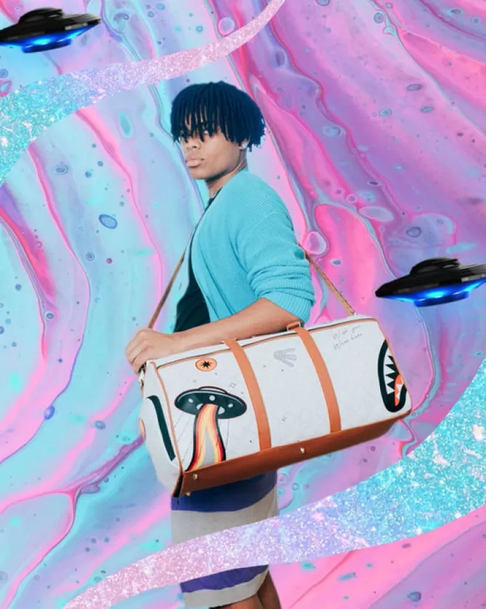 DUFFLES*Sprayground UFO EXTRA EXTRA TERRESTRIAL DUFFLE