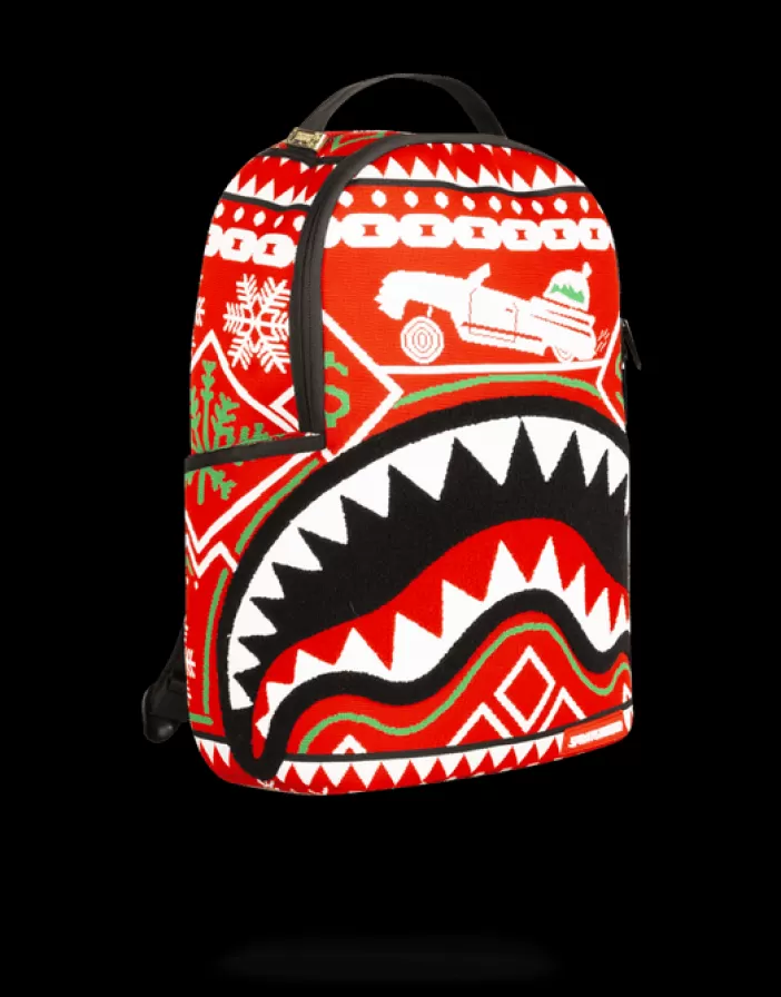 BACKPACKS*Sprayground UGLY SWEATER SHARK