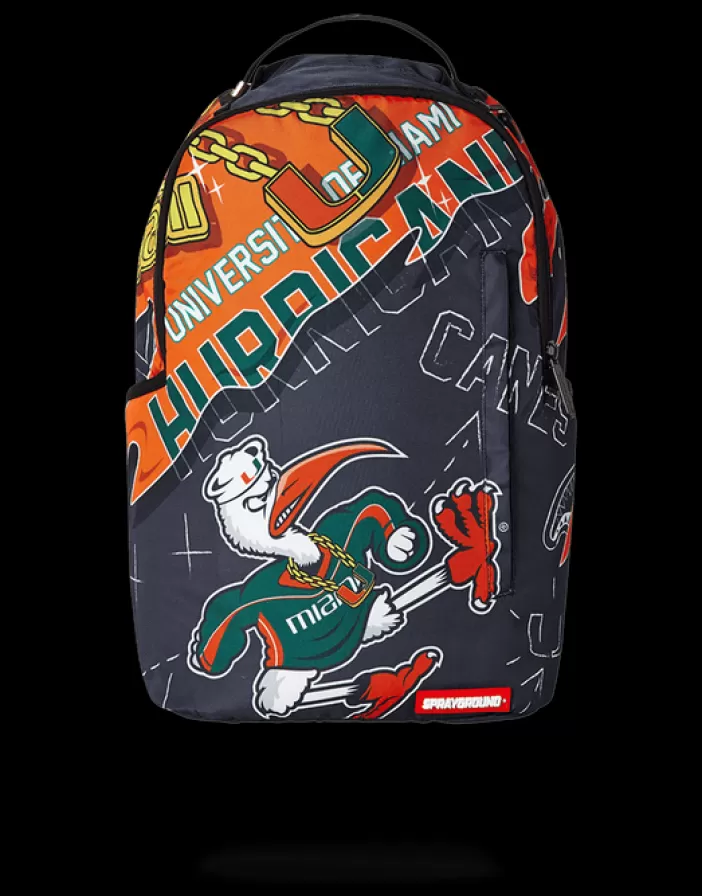 BACKPACKS*Sprayground UNIVERSITY OF MIAMI