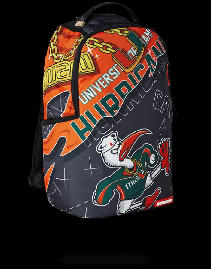 BACKPACKS*Sprayground UNIVERSITY OF MIAMI