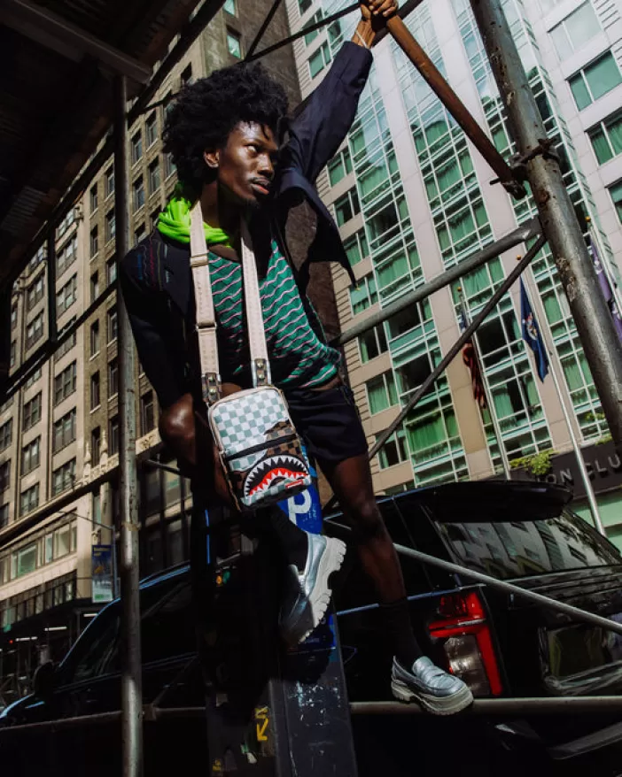 SLINGS | CROSSBODYS*Sprayground UNSTOPPABLE ENDEAVORS II MESSENGER SLING BAG