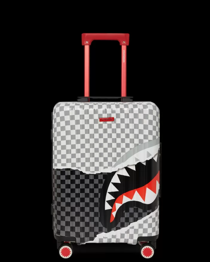 CARRY-ON LUGGAGE*Sprayground UNSTOPPABLE ENDEAVORS SHARKNAUTICS HARDSHELL CARRY-ON LUGGAGE
