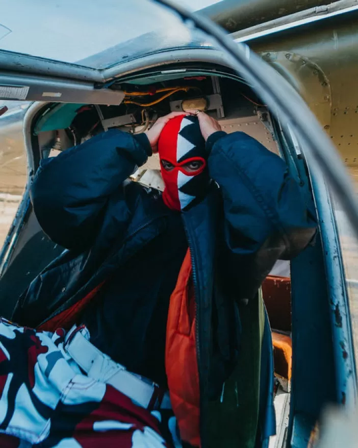 SKI MASKS | COLD WEATHER GEAR*Sprayground VERTICAL SHARK SKI MASK