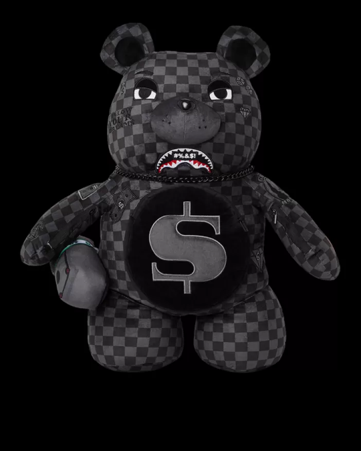 TEDDY BEAR BACKPACKS | BACKPACKS*Sprayground 'WHAT THE BEEP' SHARK MONEYBEAR TEDDYBEAR BACKPACK