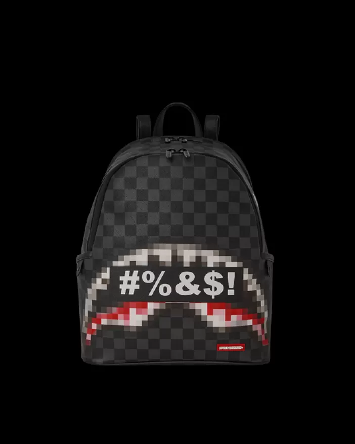 SAVAGES | BACKPACKS*Sprayground 'WHAT THE BEEP' SHARK SAVAGE BACKPACK