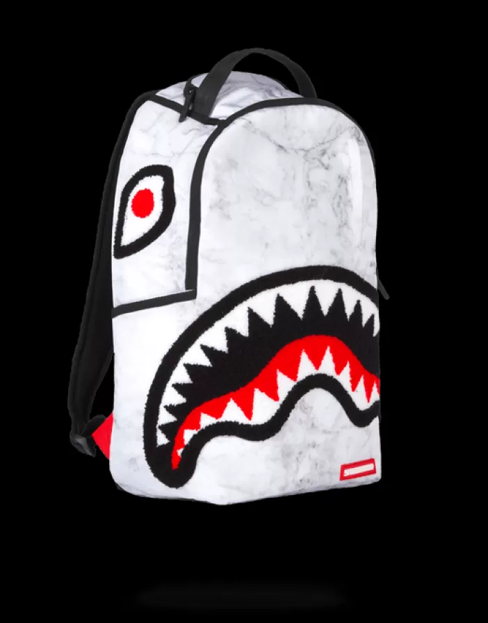 BACKPACKS*Sprayground WHITE MARBLE BACKPACK