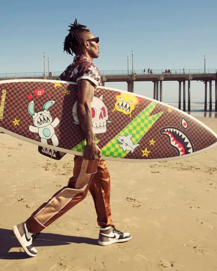 SURFBOARDS*Sprayground WTF SURFBOARD