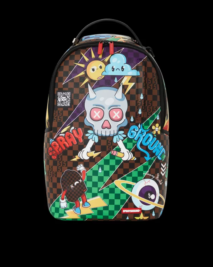 BACKPACKS*Sprayground WTF WTF BACKPACK (DLXV)