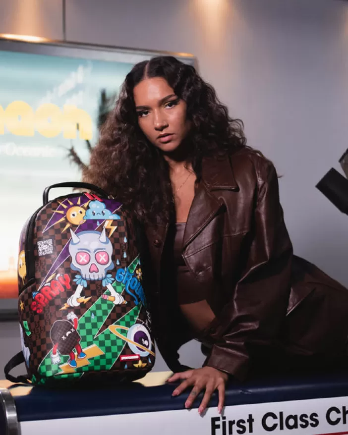 BACKPACKS*Sprayground WTF WTF BACKPACK (DLXV)