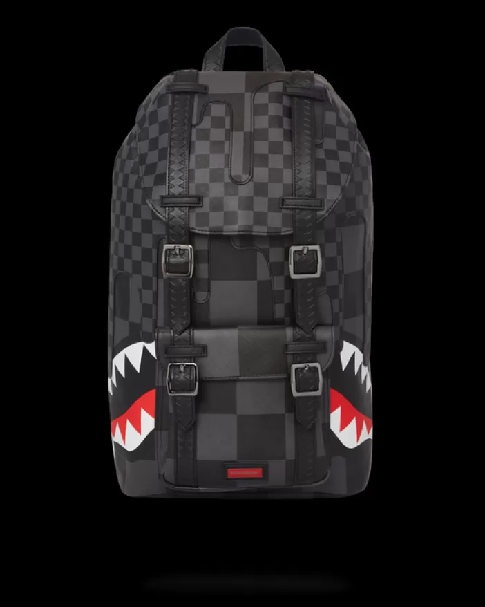HILLS | BACKPACKS*Sprayground XTC GREY SHARKS IN PARIS HILLS BACKPACK