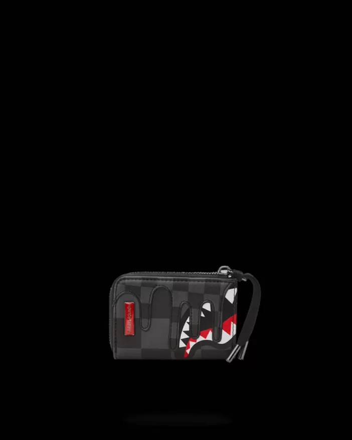 WALLETS*Sprayground XTC GREY SHARKS IN PARIS WALLET