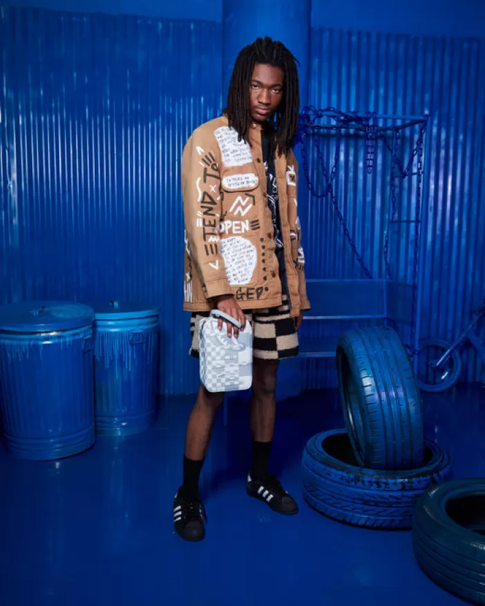 TOILETRIES AKA MONEY BAGS*Sprayground XTC LA PALAIS TOILETRY BAG