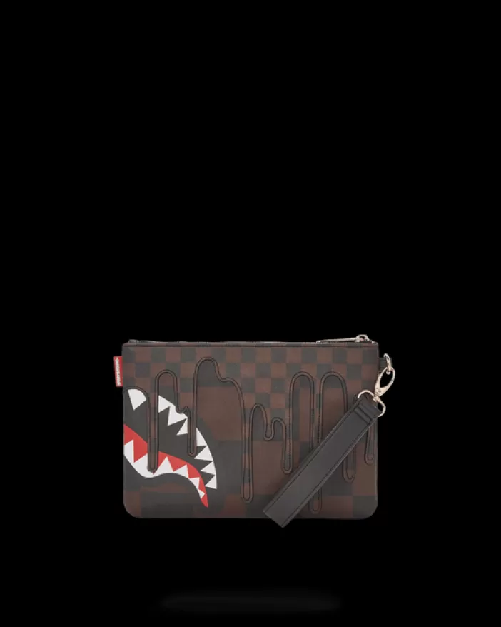 CROSSOVER CLUTCHES*Sprayground XTC SHARKS IN PARIS CROSSOVER CLUTCH